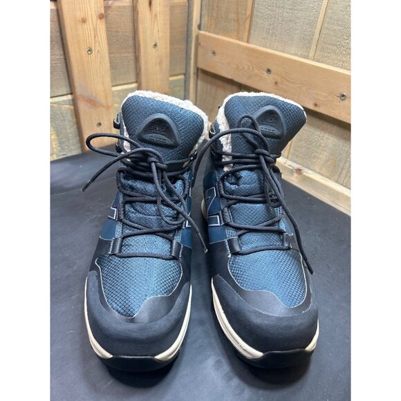New Balance Womens Winter Hiking Boots Size 8.5 Navy Vibram Sole Primaloft - Picture 4 of 10